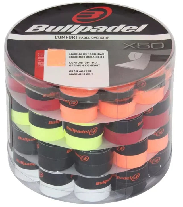 Bullpadel GB-1604 Overgrips Box 50 pieces