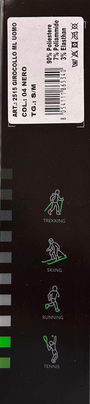 Maglia Termica Girocollo Manica Lunga Pdx Sport