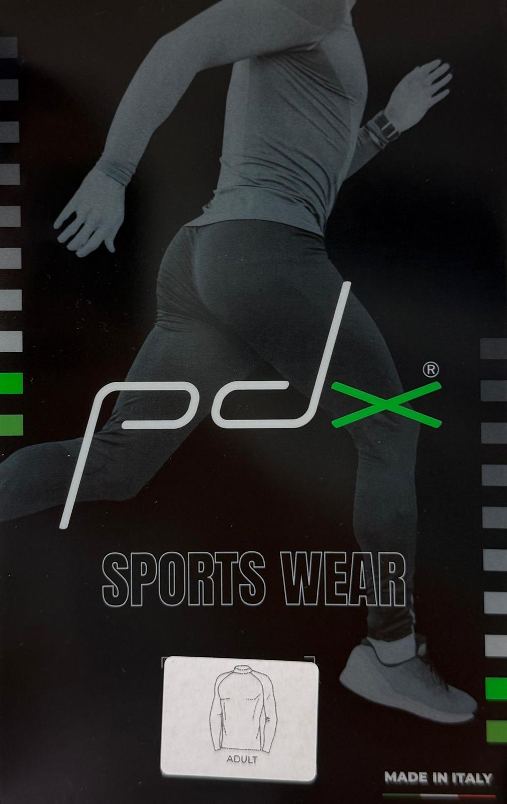 Maglia Termica collo a Lupetto manica Lunga Pdx Sport