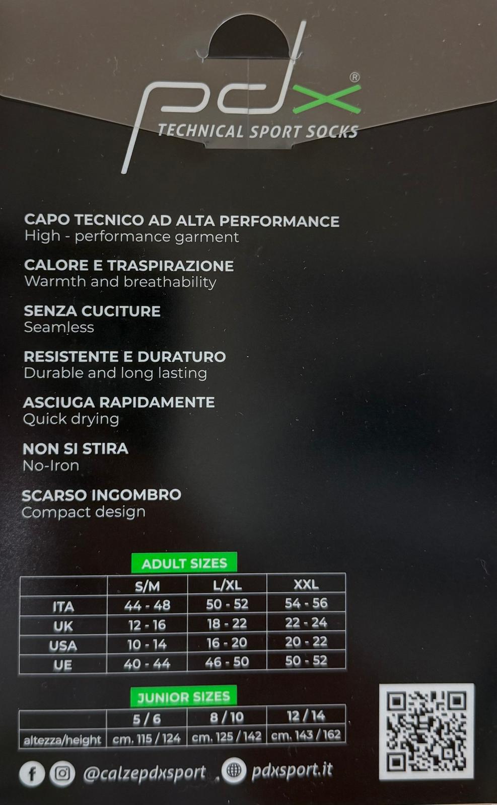 Maglia Termica collo a Lupetto manica Lunga Pdx Sport