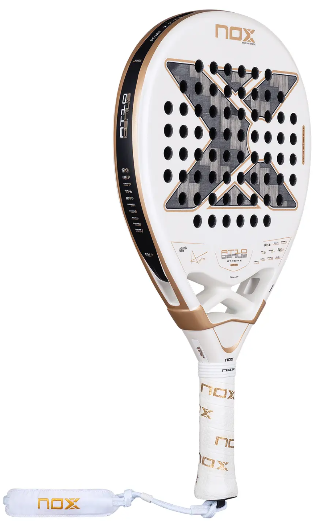 PALA NOX AT10 GENIUS  12K ALUM XTREME BY AGUSTIN TAPIA PAT