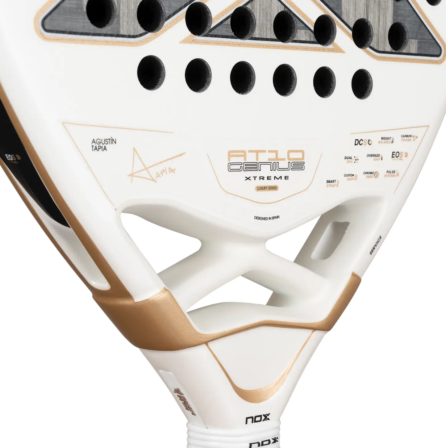 PALA NOX AT10 GENIUS  12K ALUM XTREME BY AGUSTIN TAPIA PAT