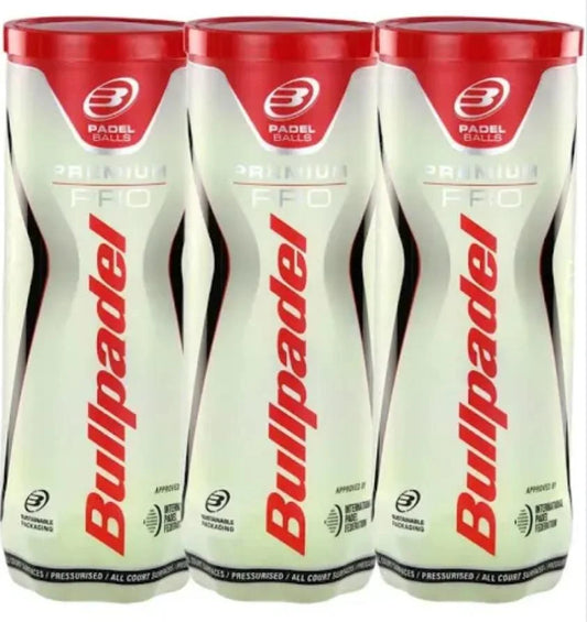 Bullpadel Premium Pro 3 tubi di palline