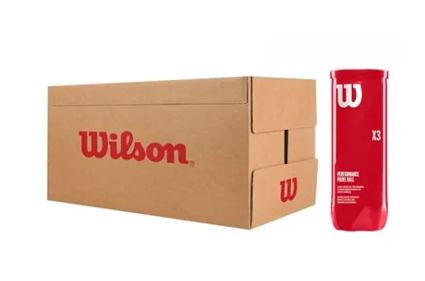 Wilson X3 Cartone da 25 Tubi da 3 palline